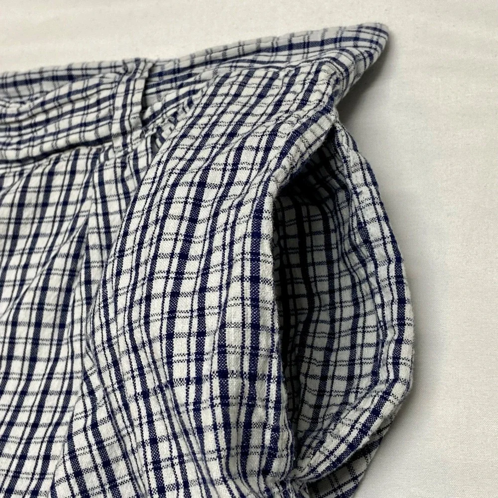 Legacy Shorts Women's‎ Junior 13 Blue White Plaid 8